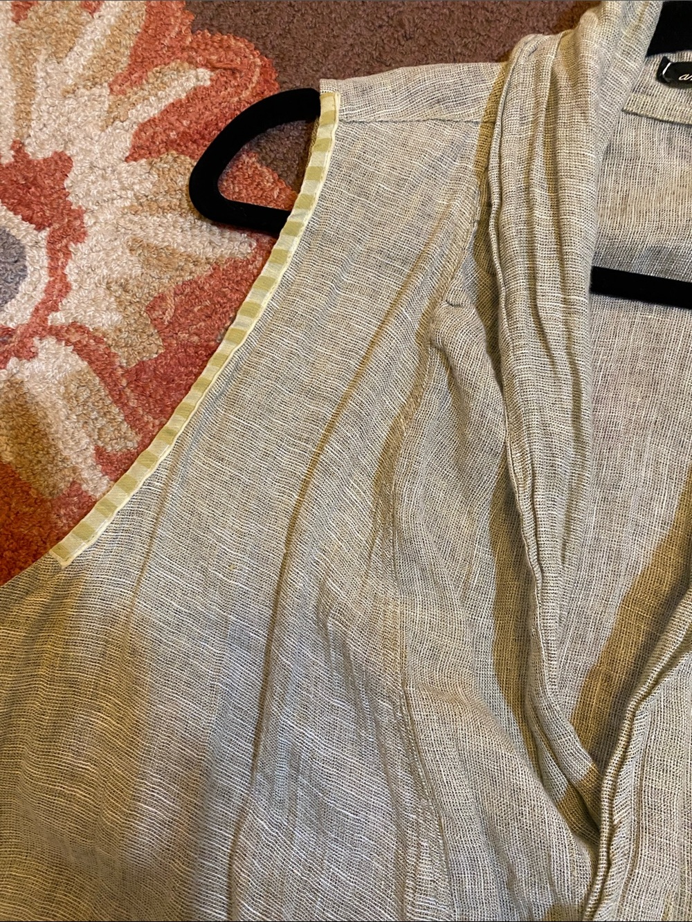 Animale Linen Waterfall Vest - Picture 5 of 12